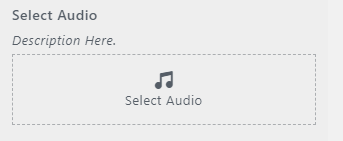 Audio Uploader Audio Uploader