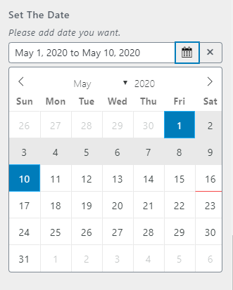 Date Picker Date Picker